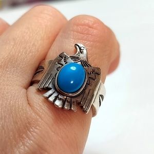 Royal Eagle ring 925 sterling silver.